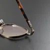 Mode solglasögon ramar vintage ren titanglasögon ram glasögon för män fyrkantiga recept ultralätt 46-21-145 Fashion