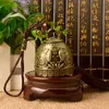 Objets décoratifs Figurines Feng Shui bouddhisme cloche en cuivre religieux vent bouddha décoration suspendue pour la maison bénédiction pour la chance carillon décoration de voiture