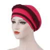 Indien Muslim HijabKrebs Chemo Cap Geflecht Perlen Turban Kopftuch Islamischer Kopfwickel Lady Beanie Bonnet Haarausfall Abdeckung