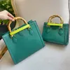 Frauen Bambus Designer Tasche Diana Taschen Luxus Serpentine Handtasche Tote Umhängetaschen Umhängetaschen Dame Geldbörse Mode Handtaschen 5A Qualität 2022