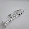 Senior Austria Schagerl 600s Silver Plodato Professional Trumpet Music Instruments