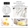 Bowl Kitchen Table Stand Cake Dough Mixer Egg Beater Cream Machine Stainless Steel