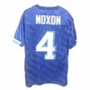 West Canaan Coyotes Varsity 69 Billy Bob 82 Charlie Tweeder 4 Jonathan Moxon 7 Lance Harbor Blue Movie Football Jerseys ed