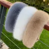 Scarves Women Faux Fur Collar Shawl Furry For Winter Coat Hood Decor Fake Scarf Parkas6728489