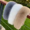 Scarves Women Faux Fur Collar Shawl Furry For Winter Coat Hood Decor Fake Scarf Parkas2851724