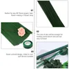 Couronnes de fleurs décoratives 50pcs tige de fleur artificielle fil de fer approvisionnement accessoire floral réaliste décoratif