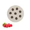 1 stks Blueberry Cranberry Siliconen Cakes Mallen Fondant Mold Cake Decorating Gereedschap Zeepvorm 20220426 D3