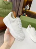 G Top Quality TIME OUT Baskets Mode Plate-forme Chaussures Perforé Renflement En Relief Lettre Sneaker Hommes Femmes Baskets En Cuir Véritable Chaussure Casual Avec boîte + sac à poussière ''gg''