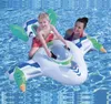 Gonfiabile gioco d'acqua per bambini nuotare piscina sedile anello giocattolo aereo aereo in pvc con divertimento in acqua lotta estate spiaggia nuoto tubi materasso chileren galleggia