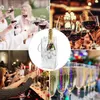 Sac de vin de glace portable sac de glacière transparent pliable sacs de poche étanches en PVC avec poignée de transport pour bouteille de champagne vins de bière froides boissons réfrigérées boissons glacées