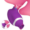 Clitoris vibrateur pour femmes Clitoris puissant ventouse langue léchage stimulateur Oral fellation chatte sexy Machine jouets marchandises adultes