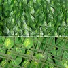 Decorative Flowers & Wreaths Artificial Leaf Net Garden Fence 0.5x1/3M Greenery Panel Faux Ivy Vine Green Wall FenceDecorative