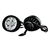 2 stks Set Verlichting Motorcycle Scooter Koplamp Mist Rijverlichting Moto Voorhoofdlamp 6 LED Explorers 12V-85V White Super Bright