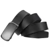 Модная ремень настоящие кожаные черные ремни для мужчин Автоматические пряжки продажа 110-130см ремешок 23