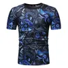Men's T-Shirts Men's Short Sleeved T-Shirt Round Neck Pullover With Printing Casual Slim Type O-Neck TopsMen's