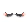 5 Pairs New faux Eyelashes colored lashes pink blue lashes Color Messy False Fluffy Colorful with buttery