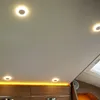 Marine RV Boat Touch Ceiling LED Light DC 12V 24V 3W Soft White Stepless Dimmable Surface Mount with Annular Frosted Lens