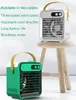 2400 mAh Taşınabilir Hava Soğutucular USB Mini Soğutma Klima Ev Küçük Soğutucu Mobil Nemlendirme Masaüstü Su Soğutmalı Elektrikli Fan