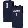 Rare Xavier Mosqueteiros Jerseys Daniel Ramsey Jersey Schrand Scruggs Singh Zak Swetye Kyky Tandy College Basquetebol usa personalizado costurado