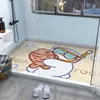 Tapijten cartoon badkamer niet -slipmat kinderen