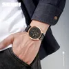 Zegarek zegarki Automatyczne zegarki oglądają mężczyzn Creative puste tarczę mechaniczne męskie