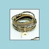 Charm armband smycken ny se0183 colorf skönhet serpentin mti lager läder snäpp armband 38 cm gyllene knappar passar 18mm droppleverans 2021