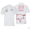 новая рубашка-поло Формулы-1 Формулы-1, футболка команды с короткими рукавами, выполненная по индивидуальному заказу