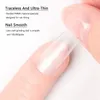 Gel X Fake Nails Tips Extension System Full Cover Sculpted Press On Acrylic Coffin False Nail American Capsule Art 240pcs Bag 220716