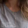 Kettingen 2022 Luxe hanger Choker ketting voor vrouwen minimalistische bamboe ketting roestvrijstalen sieraden