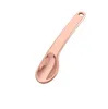 Curved Cosmetic Spoons Spatula Scoops Makeup Mask Spatulas Facial Cream Spoon SN4663