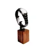 Montres Boîtes Cas Présentoir Bracelet Rack Pour Bureau Voyage DecorationWatch