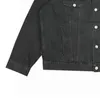 Herrjackor outwear kläder korta bomberjacka kvinnor förlorar långärmad reflektion jeans päls retro cowboy denim casual jean