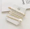 4Pcs/Set Pearl Metal Women Hair Clip Ins Barrettes Hairpin Hair Accessories Beauty Styling Tools for Girls Gift