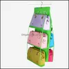 Storage Holders Racks Home Organization Housekee Garden New Fashion Organizer Hook Suspension Handbag Shoes Clothing Wholesale Drop Delive