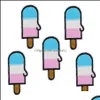 Sewing Notions Tools Apparel 10 Pcs Color Ice Cream Badgees For Clothing Iron Embroidered Applique Ones Accessories Clothes Drop Delivery