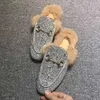 Designer Princetown Slippers Dames Mannen Echt Leer Muilezels Loafers Slipper Bont Slippers met Gesp Mode guccie Dames Heren Jurk Dames