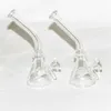 Mini bongs en verre Dab Rigs narguilé 10mm Joint femelle avec bol en verre barboteur bécher Bong conduites d'eau plate-forme pétrolière