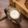 2018 New Natural Black Sandal Wood Analog Watch UWOOD Japan MIYOTA Quartz Movement Wooden Watches Dress Wristwatch For Unisex1244P3153
