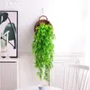 Decorative Flowers & Wreaths 75cm Malt Grass Wall Hanging Artificial Flower Indoor And Outdoor Home Decoration Plant Rattan