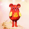 High Quality Mouse Mascot Happy New Year Mouse Mascot Costumes Cartoon Halloween Christmas Unisex Apparel