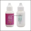 Adhesivos Accesorios para el cabello Herramientas Productos Magic Bond Adhesivo activo para pelucas de encaje Ghost Glue And Pieces 144Pcs