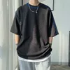 Privathinker Manual Sewing Mens Summer Tshirts韓国人男性特大の半袖TシャツストリートウェアメンズトップスTEES 220617