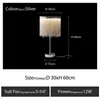 Tassel floor lamp Creative personality bedroom table lights post-modern light luxury living room designer floor lamps