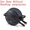 Солнцезащитные очки Портативные складные бифокальные очки для чтения Легкие удобные модные читатели для мужчин и женщин NXSunglasses7421132