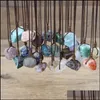 Подвесные ожерелья подвески ювелирные украшения натуральный камень минерал неров