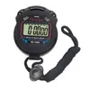 Classic Timers Waterproof Digital Professional Handheld LCD Sports Stoppwatch Timer Stop Watch With String for Sports