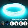 Strips El Christmas Anime/Body Woman/Rooms Rope Decor LightLED Neon Sign Wire Under Car FlexibleSoft Tube Lights LED Strip SignLED StripsLED