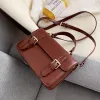 Vintage carré sac fourre-tout 2021 mode nouveau haute qualité en cuir PU femmes concepteur sac à main Portable épaule sac de messager sacs à main