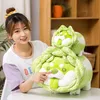 Kool shiba inu hond leuke groente fairy anime knuffel pluizige gevulde växt mjuk kawaii kussen baby barn speelgoed gåva265r208624924