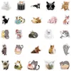 50PCS Kawaii Cute Cat Car Stickers For Kids Suitcase Stationery Fridge Water Bottle Guitar Laptop Luggage Decal5533470